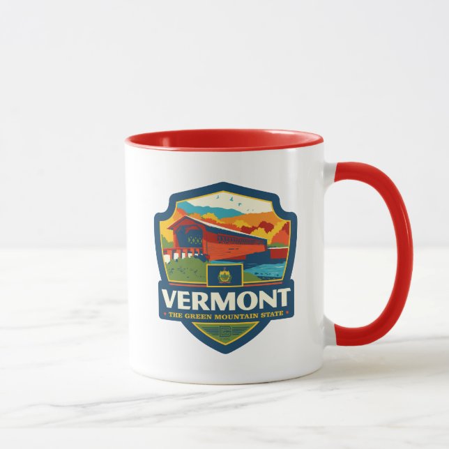 Mug Prix d'État | Vermont (Droite)