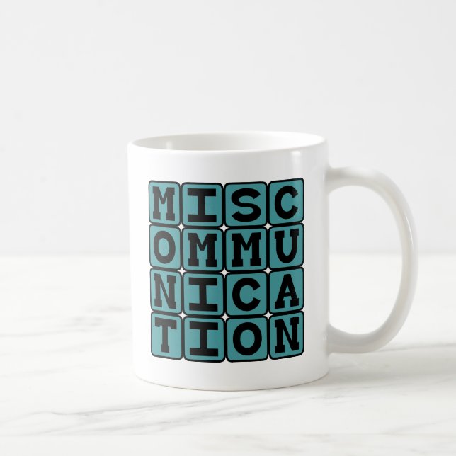 Mug Problème de communication, Défaut de communication (Droite)