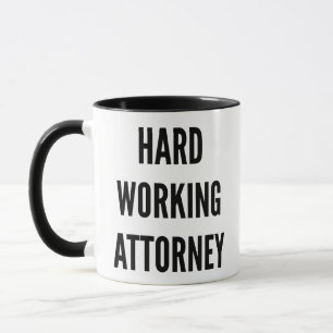 Mug Procureur de travail dur
