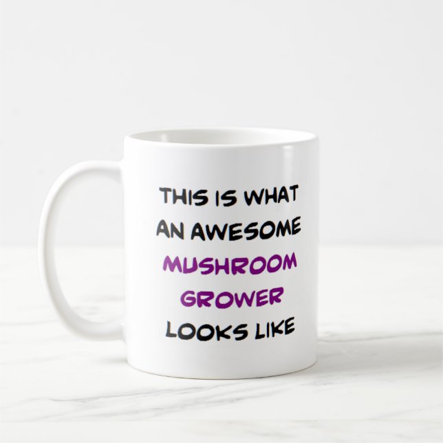 Mug producteur de champignons, génial (Gauche)