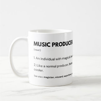 Mug Producteur De Musique Et Ingénieur Audio