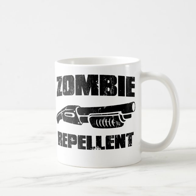 Mug produit répulsif de zombi - le fusil de chasse (Droite)