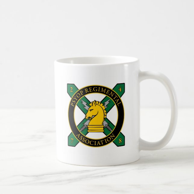 Mug Produits de logo de PSYOPRA (Droite)