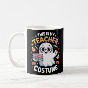 Mug Prof fantôme mignon Kawaii – Classe amusante d'Hal