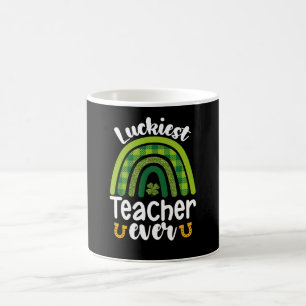 Mug Prof le plus chanceux de l'école jour de la Saint-
