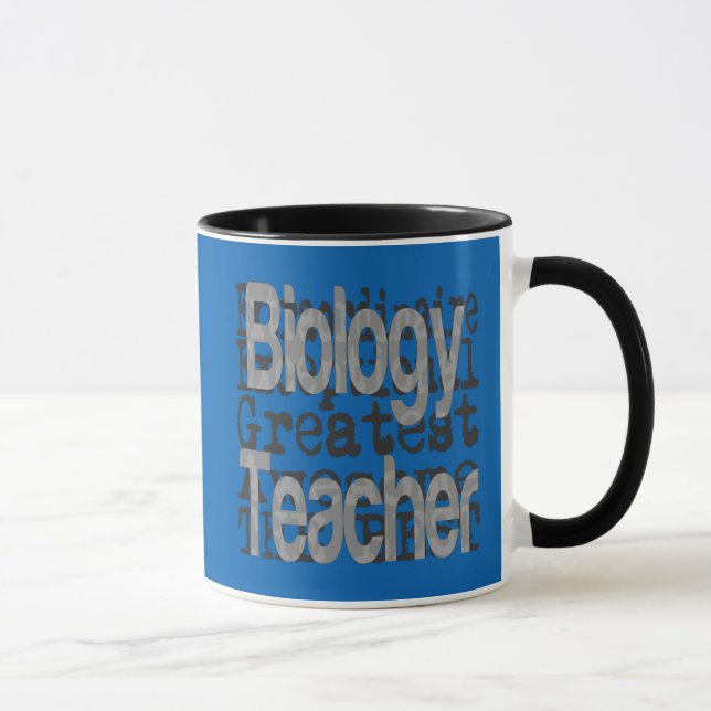 Mug Professeur de biologie Extraordinaire (Droite)