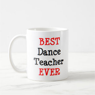Mug professeur de danse, meilleur