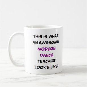 Mug professeur de danse moderne, génial