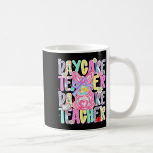 Mug Professeur de garderie de Pâques Chemise de printe