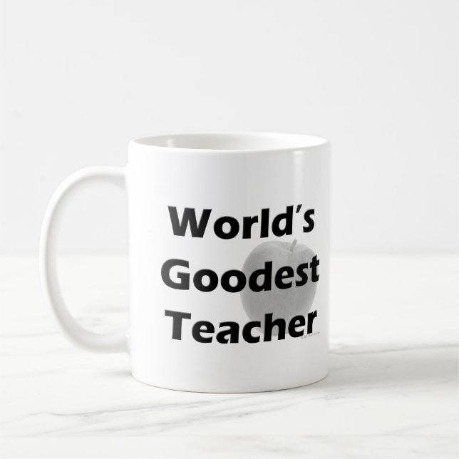 Mug Professeur de Goodest du monde (Gauche)