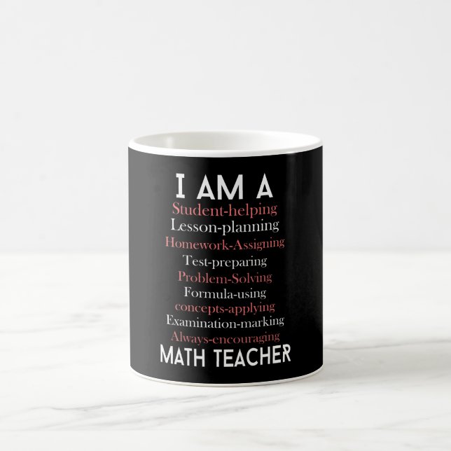 Mug Professeur de mathématiques (Centre)