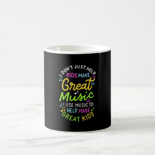 Mug Professeur de musique - Aidez les enfants à faire