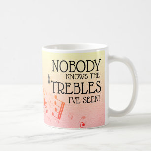 Mug Professeur de musique Funny Treble Joke Nom Modè