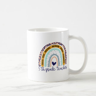 Mug Professeur de niveau Arc-en-ciel Imprimé léopard C