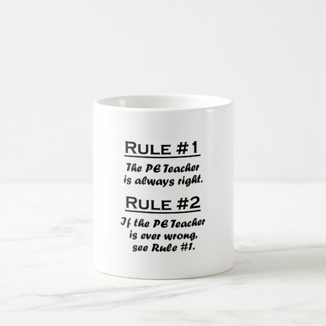 Mug Professeur de PE de règle (Centre)