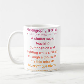 Mug Professeur de photographie