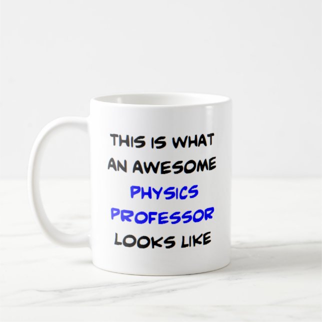 Mug professeur de physique, génial (Gauche)