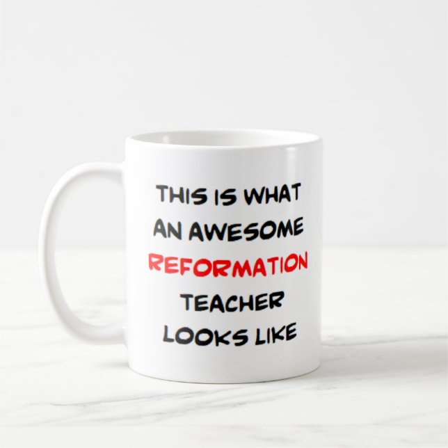 Mug professeur de réforme, génial (Gauche)
