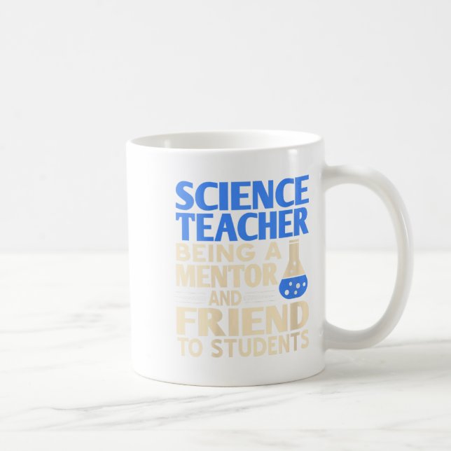 Mug Professeur De Sciences Femmes Mentor Et Ami À Étud (Droite)