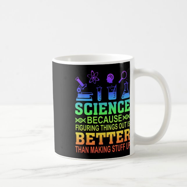 Mug Professeur de sciences, parce que comprendre les c (Droite)