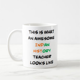 Mug professeur d'histoire indienne, génial