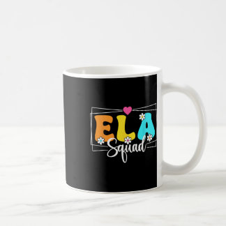 Mug Professeur Ela Squad Retour à l'école Langue angla