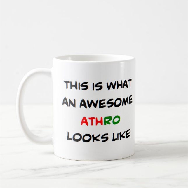 Mug professeur gallois athro, génial (Gauche)