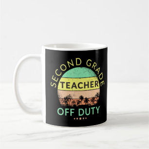Mug Professeur hors service École Plage vacances Solei