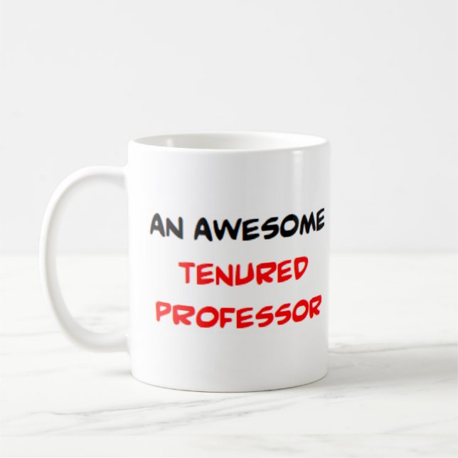 Mug professeur titulaire, génial (Gauche)