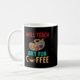 Mug Professeur Travail Art Professeur Peintre Peinture