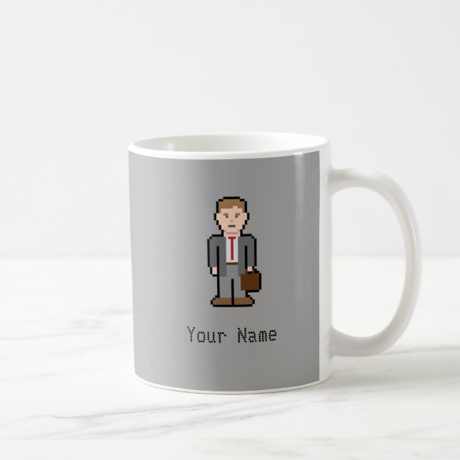 Mug Profession nommée faite sur commande de pixel (Droite)