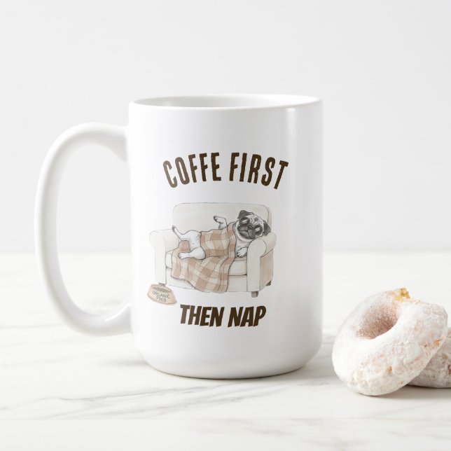Mug Professional Couch Tester – Cozy Paws Collection (Avec donut)