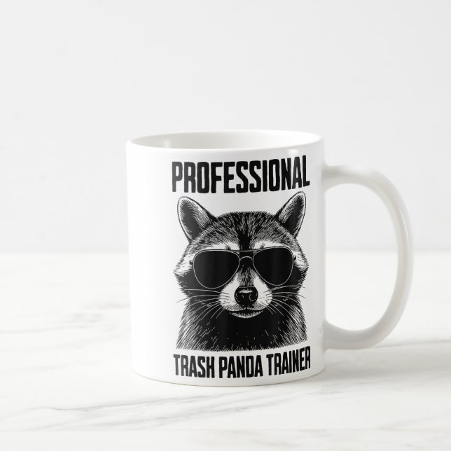 Mug Professional Trash Panda Trainer  (Droite)