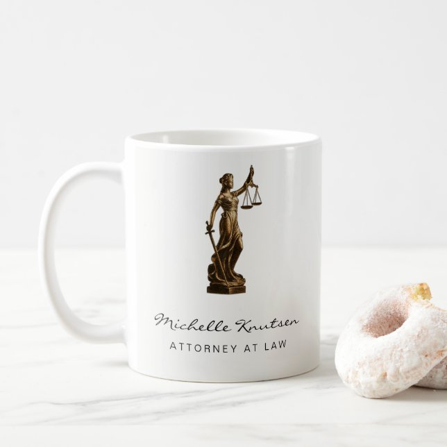 Mug Professionnel Avocat Procureur luxe (Avec donut)