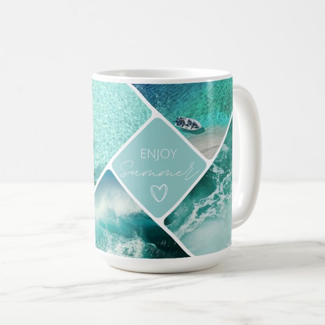 Mug Profitez de la Musique d'été (Devant droit)