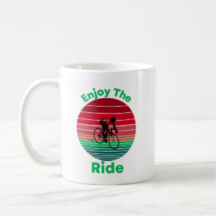 Mug Profitez de la promenade Inspirational Cycling Cit