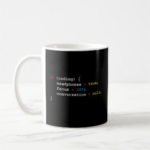 Mug Programmation Si Codage Des Casques Programmation
