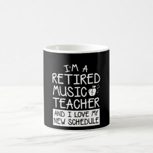 Mug Programme d'amour de professeur de musique de