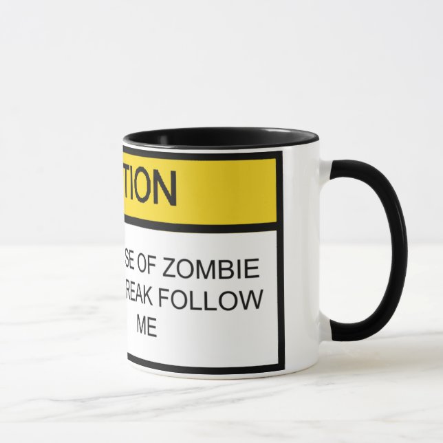 Mug Programme d'annihilation de zombi (Droite)