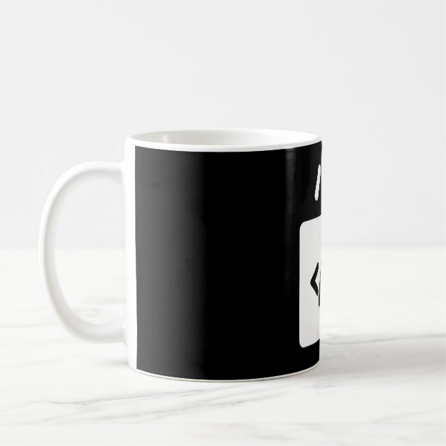 Mug Programmeur développeur de café JavaScript (Gauche)