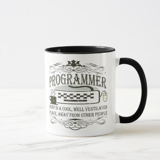 Mug Programmeur drôle (Droite)