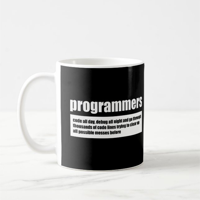 Mug Programmeurs (Gauche)