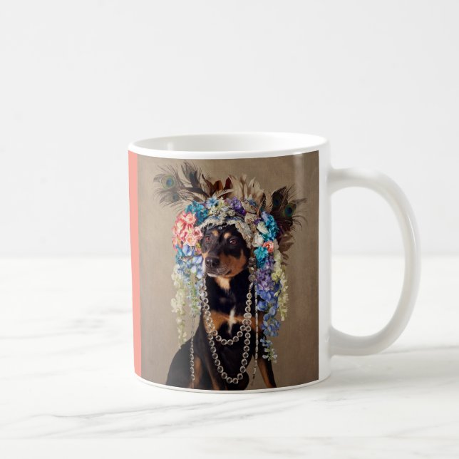 Mug Projet d'animaux familiers d'abri - minuit (Droite)