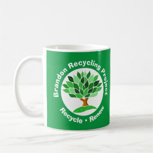 Mug Projet de recyclage. Recycler et renouveler.