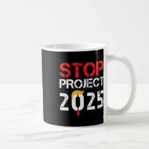 Mug Projet de Trump 2025 contre Trump 3