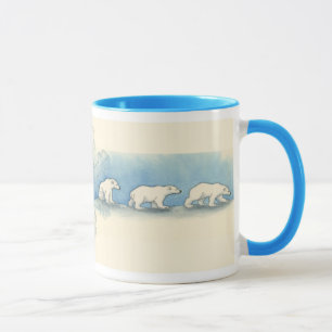 Mug Promenade d'ours blanc