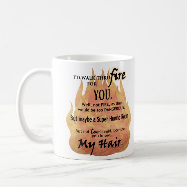 Mug Promenade par le feu pour vous - soeur drôle (Gauche)
