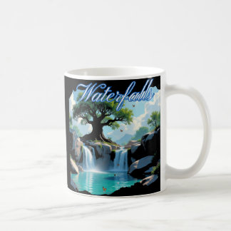 Mug Promenade Rustique dans la Nature jusqu'aux Cascad
