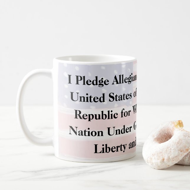 Mug Promesse D'Allégeance (Avec donut)