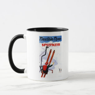 Mug Promo Flexible Flyer Splitkein Skis En Bois
